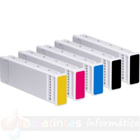 Epson T890-Serie Pack de 5 Cartuchos de Tinta Pigmentada Genéricos: T8901/T8902/T8903/8904