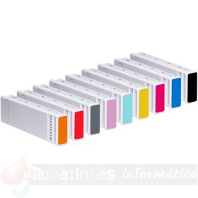 Epson T890-Serie Pack de 9 Cartuchos de Tinta Pigmentada Genéricos: T8901/T8902/T8903/T8904/T8905/T8906/T8907/T8908/T8909