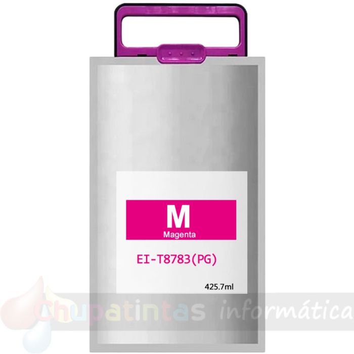 Epson T8783/T8383 Magenta Cartucho de Tinta Pigmentada Genérico - Reemplaza C13T878340/C13T838340