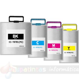 Epson T878 Pack 4 Cartuchos de Tinta Pigmentada Genéricos: T8781/T8782/T8783/T8784