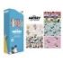 Safta Mickey and Friends Racing Expositor con 50 Rollos de Papel Regalo - Medidas del Rollo 70x200cm - 5 Patrones Diferentes - 3