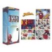 Safta Spider-Man Expositor con 50 Rollos de Papel Regalo - Medidas del Rollo 70x200cm - 5 Patrones Diferentes - 30.5x71x15.5cm -