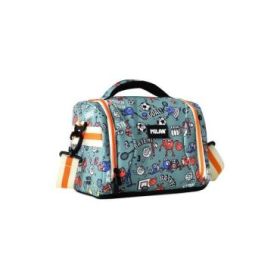 Milan Sports Bolsa Isotermica Porta Alimentos de 5L - Gran Capacidad - Apertura Total - Bolsillo Interior de Malla - Correa Regu