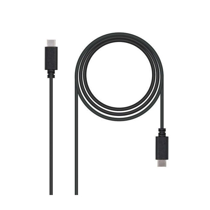 Nanocable Cable USB-C 2.0 Macho a USB-C Macho 2m