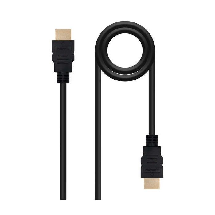 Nanocable Cable HDMI V1.4 (Alta Velocidad/Hec) A/M-A/M 1.0m - Color Negro