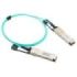 Ruijie 100G-AOC-5M Cable de Fibra Optica AOC - QSFP28 - 5 Metros - 100 Gbps por Canal - Color Turquesa