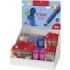Faber-Castell Grippy Expositor Surtido de la Coleccion Grippy - Incluye Lapices de Colores en Diferentes Packs y Sacapuntas Simp