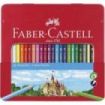 Faber-Castell Classic Colour Caja Metalica con 24 Lapices de Colores Hexagonales - Resistencia a la Rotura - Colores Surtidos