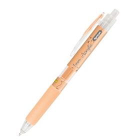 Online Boligrafo Retractil - Tinta Acrilica - Punta Fina de 1mm - Color Melocoton
