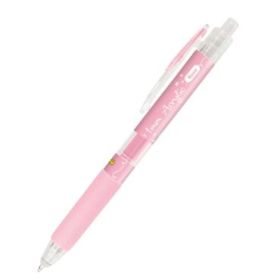 Online Boligrafo Retractil - Tinta Acrilica - Punta Fina de 1mm - Color Rosa