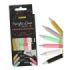 Online Classic Pack de 6 Boligrafos Retractiles - Tinta Acrilica - Punta Fina de 1mm - Colores Surtidos