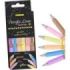 Online Fashion Pack de 6 Boligrafos Retractiles - Tinta Acrilica - Punta Fina de 1mm - Colores Surtidos