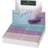Faber-Castell Sparkle RollOn Goma de Borrar - Libre de PVC - Bajo Residuo - Colores Surtidos