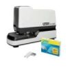 Rapid Pro 90EC Grapadora Electrica - Grapa hasta 50 Hojas - Usa Grapas Nº66 y Nº44 - Grapado Cerrado - Ajuste Automatico de la F