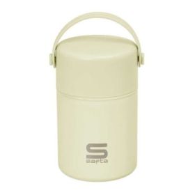 Safta Termo para Alimentos - Acero Inoxidable - Cuchara Plegable - Base de Silicona - Asa Superior - 12h Caliente - 24h Frio - A
