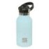 Safta Botella Isotermica Infantil - Capacidad 350ml - Tapon Roscado con Valvula - Base de Silicona - Asa Superior - Acero Inoxid