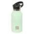 Safta Botella Isotermica Infantil - Capacidad 350ml - Tapon Roscado con Valvula - Base de Silicona - Asa Superior - Acero Inoxid