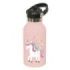 Safta Unicornio Botella Isotermica Infantil - Capacidad 350ml - Tapon Roscado con Valvula - Base de Silicona - Asa Superior - Ac