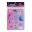 Safta K-Pop Demon Hunters Pack de 12 Pegatinas - 12 Motivos Diferentes - Presentado en Blister - 10.5x14.8cm - Multicolor