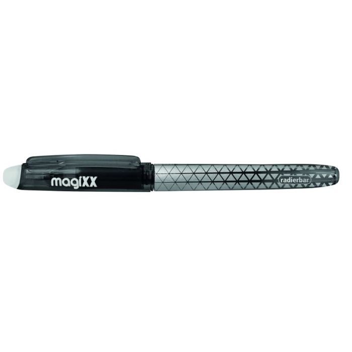 Online MagiXX Classic Boligrafo de Tinta Gel Borrable - Trazo de 0.7mm - Cartucho Reemplazable - Uso Ambidiestro - Color Negro