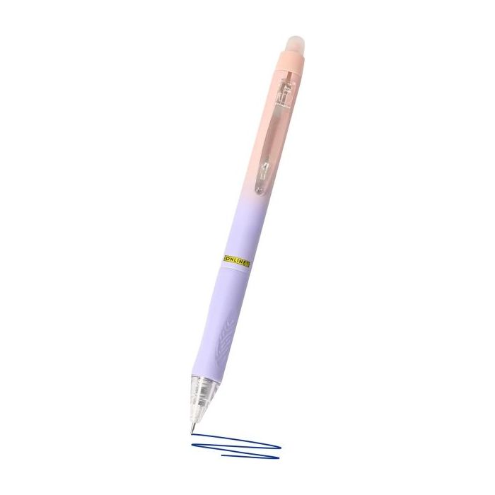 Online MagiXX Design Peach Blossom Boligrafo de Tinta Gel Borrable - Retractil - Trazo de 0.7mm - Cartucho Reemplazable - Tinta