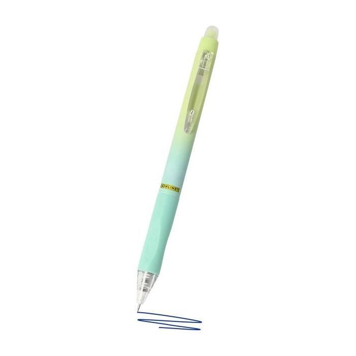 Online MagiXX Design Fresh Fade Boligrafo de Tinta Gel Borrable - Retractil - Trazo de 0.7mm - Cartucho Reemplazable - Tinta Azu