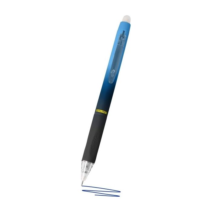 Online MagiXX Design Blue Eclipse Boligrafo de Tinta Gel Borrable - Retractil - Trazo de 0.7mm - Cartucho Reemplazable - Tinta A