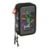 Safta Minecraft Graffiti Plumier de 3 Pisos - 37 Piezas - Goma - Lapiz - 2 Boligrafos - Sacapuntas - 2 Reglas - 16 Colores - 14