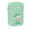 Safta Real Betis Balompie Preescolar Plumier de 3 Pisos - 37 Piezas - Goma - Lapiz - 2 Boligrafos - Sacapuntas - 2 Reglas - 16 C