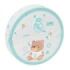 Safta Real Madrid Preescolar Plumier Redondo - 18 Piezas - Cremallera - Goma - Lapiz - 6 Colores - 8 Rotuladores - 2 Sacapuntas