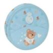 Safta Real Madrid Preescolar Plumier Redondo - 18 Piezas - Cremallera - Goma - Lapiz - 6 Colores - 8 Rotuladores - 2 Sacapuntas
