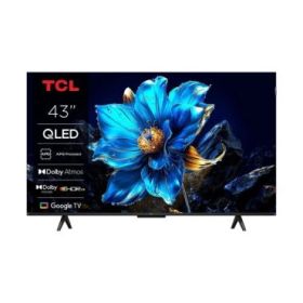 TCL 43T69C Televisor Smart TV 43  QLED UltraHD 4K HDR - Google TV - WiFi, HDMI, USB 3.0, Ethernet, Bluetooth - VESA 200x200mm