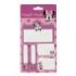 Safta Minnie Mouse Minty Pack de Notas Adhesivas - Formatos Surtidos - Cabecera para Colgar - 10x20cm - Color Rosa