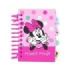 Safta Minnie Mouse Minty Bloc de Notas - Formato A7 - 80 Hojas de 80 g/m2 - Espiral - Tapas Duras - 4 Separadores Interiores - 7
