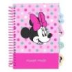 Safta Minnie Mouse Minty Bloc de Notas - Formato A5 - 80 Hojas de 80 g/m2 - Espiral - Tapas Duras - 4 Separadores Interiores - 1