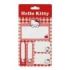 Safta Hello Kitty Pack de Notas Adhesivas - Formatos Surtidos - Cabecera para Colgar - 10x20cm - Color Rojo y Blanco