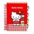 Safta Hello Kitty Bloc de Notas - Formato A6 - 80 Hojas de 80 g/m2 - Espiral - Tapas Duras - 4 Separadores Interiores - 10.5x14.