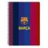Safta F.C.Barcelona 1ª Equipacion 26/27 Libreta con Espiral - Formato Cuarto - 80 Hojas de 80g/m2 - Cuadricula 4x4mm - Tapas Dur