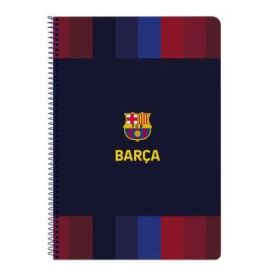 Safta F.C.Barcelona 1ª Equipacion 26/27 Libreta con Espiral - Formato Folio - 80 Hojas de 80g/m2 - Cuadricula 4x4mm - Tapas Dura