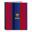 Safta F.C.Barcelona 1ª Equipacion 26/27 Carpeta de 4 Anillas de 25mm - Formato Folio - Tapas Duras Forradas - 26.5x33x4cm - Colo