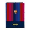 Safta F.C.Barcelona 1ª Equipacion 26/27 Carpeta de 3 Solapas - Formato Folio - Cierre con Gomas Elasticas - Tapas Duras Forradas