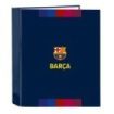 Safta F.C.Barcelona 1ª Equipacion 26/27 Carpeta de 4 Anillas de 40mm - Formato Folio - Tapas Duras Forradas - Lomo Ancho - 27x33