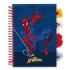 Safta Spider-Man Bloc de Notas - Formato A5 - 80 Hojas de 80 g/m2 - Espiral - Tapas Duras - 4 Separadores Interiores - 14.8x2.1c