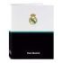 Safta Real Madrid Equipacion 26/27 Carpeta de 4 Anillas de 25mm - Formato Folio - Tapas Duras Forradas - 26.5x33x4cm - Color Bla