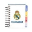 Safta Real Madrid Equipacion 26/27 Bloc de Notas - Formato A7 - 80 Hojas de 80 g/m2 - Espiral - Tapas Duras - 4 Separadores Inte