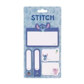 Safta Stitch Pack de Notas Adhesivas - Formatos Surtidos - Cabecera para Colgar - 10x20cm - Multicolor