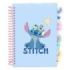 Safta Stitch Bloc de Notas - Formato A5 - 80 Hojas de 80 g/m2 - Espiral - Tapas Duras - 4 Separadores Interiores - 14.8x2.1cm -