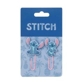 Safta Stitch Pack de 2 Clips - Presentado en Blister - Multicolor