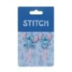 Safta Stitch Pack de 2 Clips - Presentado en Blister - Multicolor