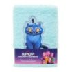 Safta K-Pop Demon Hunters Bloc de Notas - Formato A5 - Tapas de Peluche - 80 Paginas - 21x14.8cm - Color Azul Claro